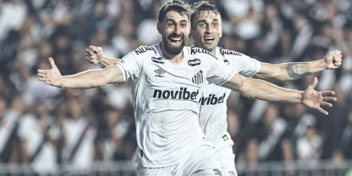 Santos desencanta no 2º tempo e atropela o Vasco pelo Brasileirão