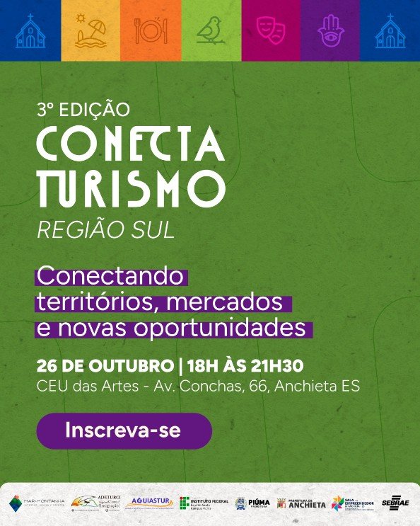 Notícia Anchieta recebe 3º Conecta Turismo Região Sul - Prefeitura Municipal de Anchieta