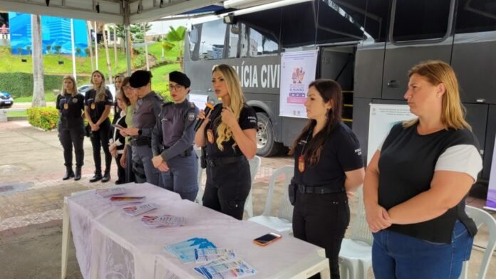 Operação Mulher Segura realiza atendimentos e ações educativas em Cachoeiro - Prefeitura de Cachoeiro de Itapemirim