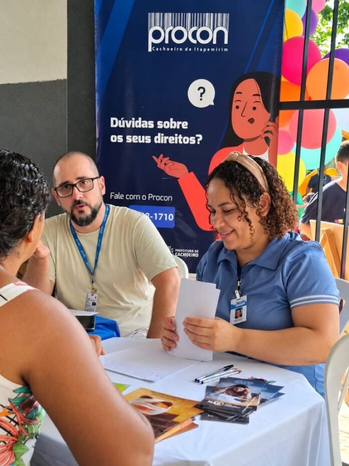 Procon de Cachoeiro participa da 3ª Edição do MPES nas Comunidades - Prefeitura de Cachoeiro de Itapemirim