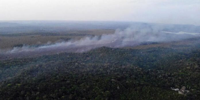 Governo intensifica reforços para combater incêndios no Pará